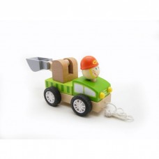 Wooden Pull Along Bobcat Wooden Pull Along Bobcat